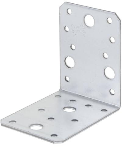 Corner Brackets Bulk Pack Sendzimir-Galvanised 90 x 90 x 65 mm / 6 STK.