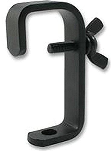 Gancio Pinza STD 40 kg a C/W Supporto audio visivo nero e supporta gancio, pinza, STD 40 kg a C/W, Nero