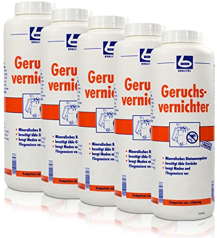 5x Dr. Becher Geruchsvernichter 750 g - beseitigtle Gerüche