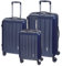 CHECK.IN Trolley-Set London 2.0, 3-TLG., Carbon/blau