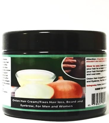 Zwiebelmaske gegen Haarausfall, 100% rein, ohne Geruch, garantiert 500 ml