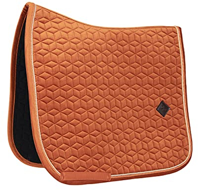 Kentucky Satteldecke - Orange Samt - Satteldecke Dressur