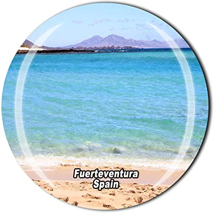 Fuerteventura Spanien Kühlschrankmagnet Kristall Touristen Souvenir Geschenkkollektion Kühlschrank Magnet Aufkleber