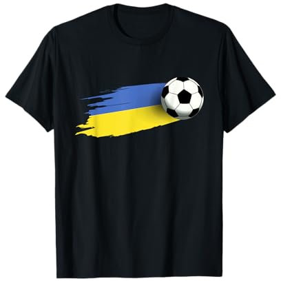 Ukraine Flag Jersey Ukrainian Soccer Team Ukrainian T-Shirt