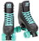 Croxer Rollschuhe Roller Skates Alessa (Black/Mint, 40(26cm))