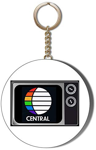 Retro Television Company Central TV ON Retro Television Set 55mm Keyring Bottle Opener