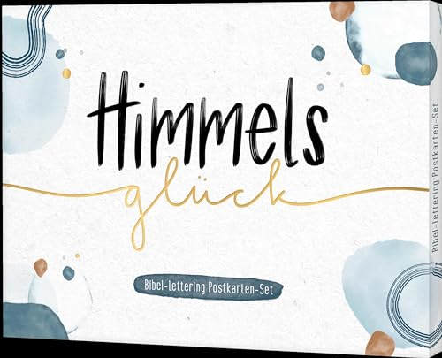 Himmelsglück: Bibel-Lettering Postkarten-Set (Historisch-Theologische Auslegung)