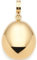 JEWELS BY LEONARDO Anhänger Clip & Mix Mathilde • Ketten-Anhänger aus goldfarbenem Edelstahl • Charm in organischer Gold-Nugget Form • Clip M (4,8 mm Ø) • Schmuck Geschenk für Frauen • 024274