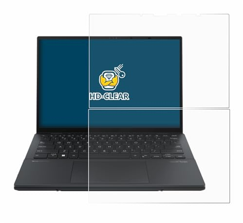 BROTECT Schutzfolie für ASUS ZenBook Duo OLED 2024 UX8406 Displayschutz Folie Ultra-Klar