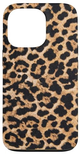 Hülle für iPhone 13 Pro Brauner Leopard