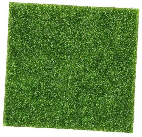 Toyvian Künstliche Grasmatte Kunstmoos Grün Miniatur-rasendekor Wartungsfrei Kunstrasen Für Die Garten- Und Heimdekoration