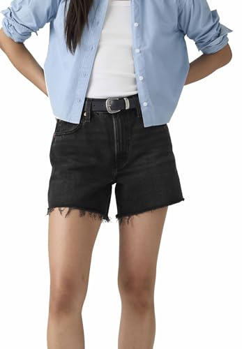 Levi's Damen Shorts Ribcage Short Zip