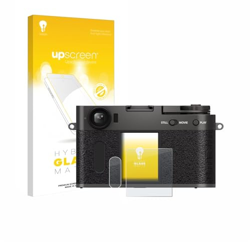 upscreen Schutzglas für Fujifilm X Half X-HF1 | Entspiegelnder Displayschutz Made in Germany Matte 9H Schutzfolie Panzer Folie Glas Anti-Reflex Montage-Set Anti-Fingerprint