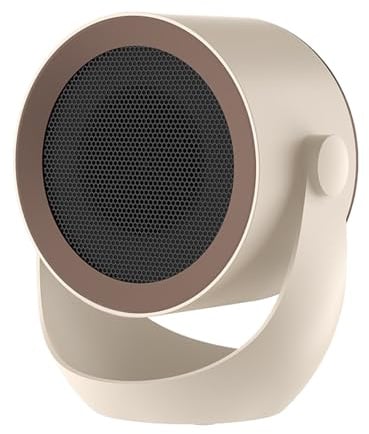 2 in 1 Radiator Fan with Two Heat Levels 90° Orientation Circulator Fan – Quiet Heating Automatic Shut-Off Overheating for Office, Bathroom, Bedroom, Indoor