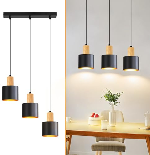 Lichtmaler Pendelleuchte Esstisch E27 Hängelampe Vintage Küchenlampe