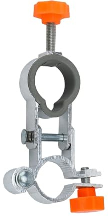 Porte-parapluie de chaise de pêche en alliage d'aluminium, ouverture de 25mm, accessoire pliable for siège avec connexion rapide(Orange)