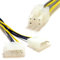 LP4 Molex Zum 6 Polig PCI Express PCIe Grafikkarte Karte Strom Kabel Anschlusskabel