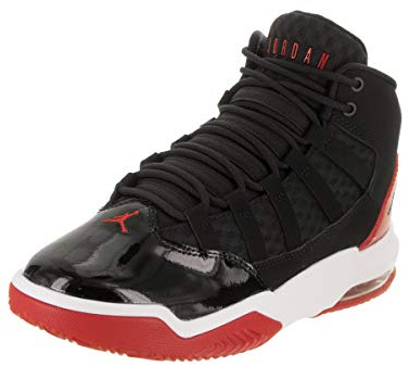 Nike Jordan Max Aura, Men's Fitness Shoes, Multicolour (Black/Black/Gym Red/White 6), 6 UK (39 EU)