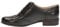 Clarks Damen Hamble Oak Derby, Schwarz Black Leather, 41.5 EU