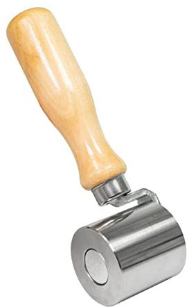 Profi Andrückrolle 50 mm Metall Andrückwalze Andrück Rolle Folie hart Dachdecker
