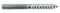 Connex Stockschrauben M6 x 60 mm, 1000 g, verzinkt, KL6430110