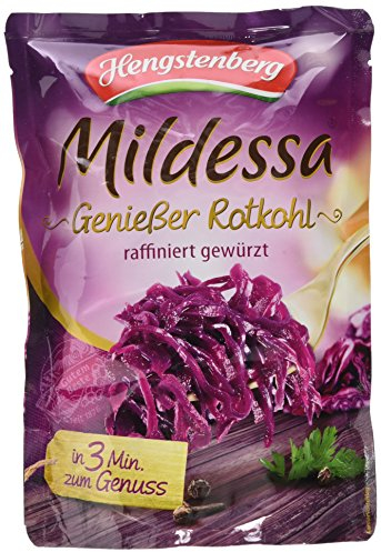 Mildessa Genießer Rotkohl raffiniert gewürzt 6 x 400 g Beutel