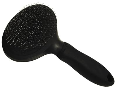 Miracle Care Coat Slicker Brush, black, Large