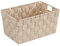 WENKO Aufbewahrungskorb Adria S Beige - Badkorb Fassungsvermögen: 6.24 l, Polypropylen, 30 x 15 x 20 cm, Beige