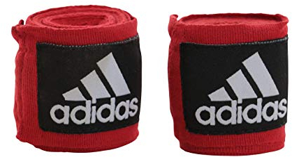 adidas Boxing Crepe Bandage New AIBA Rules Handgelenkschoner, Rot, 5.7 x 3.5m