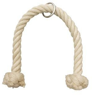 POWER-XTREME Trizeps-Seil, Natur | Griffe für Kraftstationen, Kabelzug, Seilzug, Latzug
