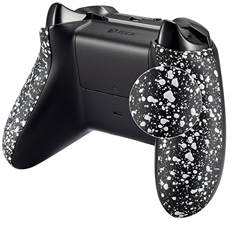 eXtremeRate Grip Cover per Xbox One S X Controller Pannello Laterale Pezzi Ricambio per Xbox One S X Joystick(Model 1708)-Bianco Antiscivolo