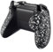 eXtremeRate Agarre Antideslizante para Xbox One S/X Mando Accesorios Empuñaduras Asa Izquierda Derecha Mango de reemplazo Carcasa de Grip para Xbox One X S Control-Model 1708 (Salpicaduras Blancas)