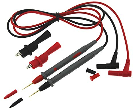 Morza PT1005 1000V 10A Universal-Digital-Multimeter Probe-Messleitungen Pin Nadelspitze Multi-Meter Prüfvorrichtung-Sonde Draht Pen Kabel Blei