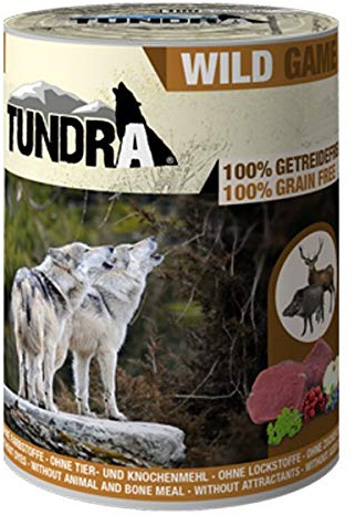 Tundra Hundefutter Wild - Nassfutter (6 x 800g)