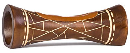 mangobeat® - Enceinte écologique et Universelle en Bois - Amplification de Tous Les Smartphones sans électricité - « Marron Girafe » 25 cm