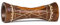 mangobeat® - Enceinte écologique et Universelle en Bois - Amplification de Tous Les Smartphones sans électricité - « Marron Girafe » 25 cm