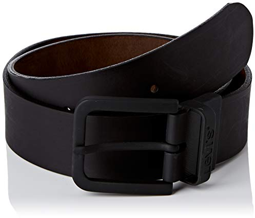 Levi's Unisex Reversible Core Metal Belt Gürtel, Schwarz, 110