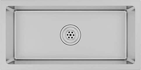 vidaXL Fregadero de Cocina Hecho a Mano Acero Inoxidable Lavabo