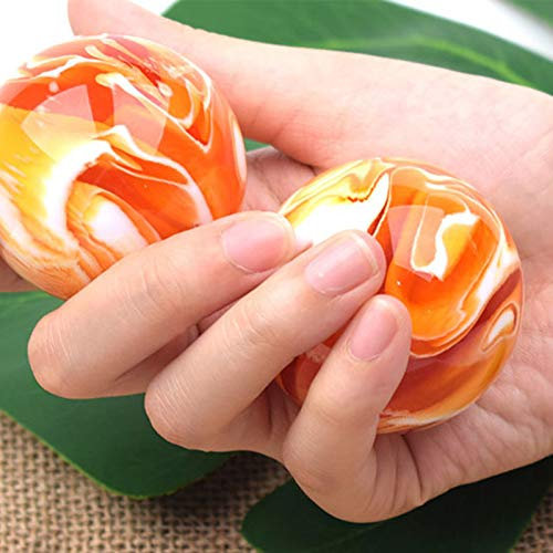 Washranp 1 Paar 50 mm Baoding-Bälle Gesundheits-Handbälle, chinesische Übung, Stressbälle für Hand- und Handgelenk-Stärkung, Therapie, Übung B