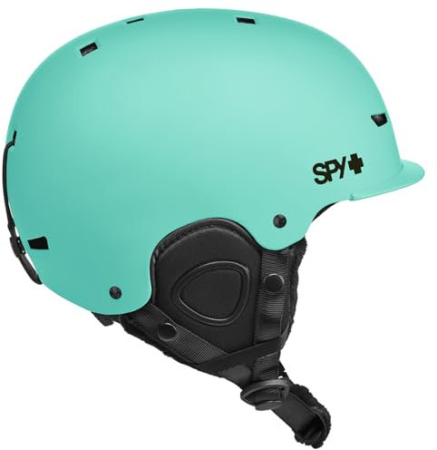 SPY+ - Lil Galactic MIPS, Matte Neon Teal, No Lens Reference, Small, Snow Helmets, Unisex, Children