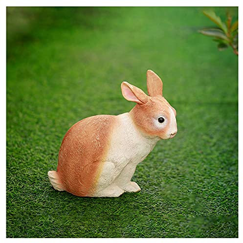 Statue de Jardin Exterieur Moderne Statues de Moutons for Le Jardin bélier Blanc Agneau Animal jardinière jardinière Patio Ornement Sculptures Statue Types Debout (Color : C)