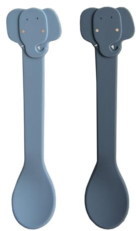 Trixie Siliconen Lepel set van 2 Mrs. Elephant