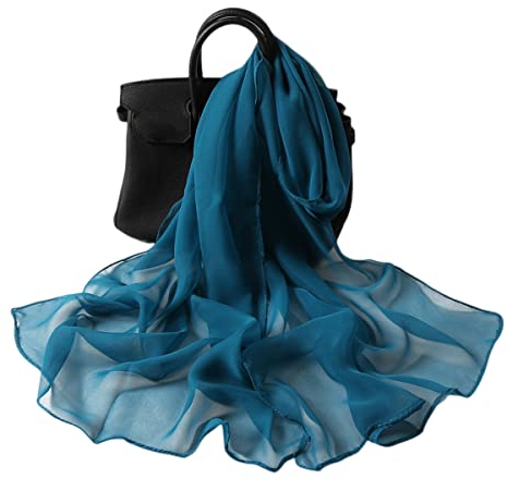 FAIRYGATE Stola für Damen elegant für Zeremonie Schal Damen Chiffon Schulterbezug eleganter Schal leichter Schal 6035