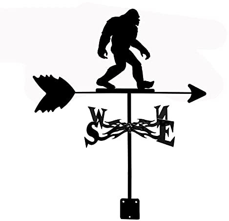 JESSAH Wetterfahne Wetterfahne Traktor Bigfoot Wetterfahne Messwerkzeuge Kreative Skulpturen Wetterhahn Outdoor Gärten Eisen Kunst Häuser Terrasse Rasen