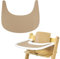 Tovaglietta per seggiolone, resistente, in silicone, pulita e igienica, per accessori per seggiolone Tripp Trapp, adatta per vassoio seggiolone per Tripp Trapp (Khaki)