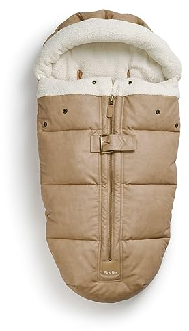 Elodie Details Universelle Fußsack für Kinderwagen - Aviator Brown