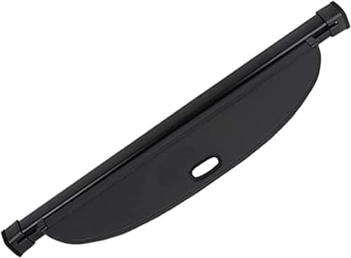 TENREV Laderaumabdeckung Kofferraum Schutz Abdeckung Hundedecke Auto Cargo Cover für VW Golf 6 2010 2011 2012 2013 2014 Schwarz Ausziehbar Kofferraumabdeckung Rollo