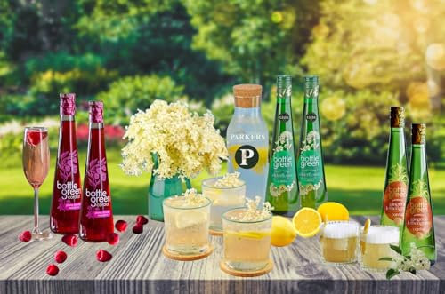 Bottlegreen Bundle 6 x 500ml - Elderflower, Raspberry, Ginger & Lemongrass - 2 each flavour