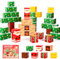 cossy Magnetische Bausteine 56 Stück- Baue Mine Welt mit Weihnachts, Magnetische Bauwelt, Magnetische Fliesen für Kinder, Magnetische Spielzeug, Geschenke für Jungen und Mädchen ab 3 Jahren