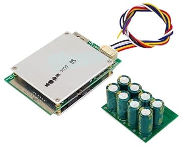 BMS-Board, 12,8 V 4S 200A BMS-Schutzplatine mit 1,2 A 3 A 6 A aktivem Balancer for die Verwendung von 3,2 V 100 Ah 200 Ah 280 Ah 320 Ah Lifepo4-Batterien,für Elektrofahrzeuge, Wechselrichter(200A BMS